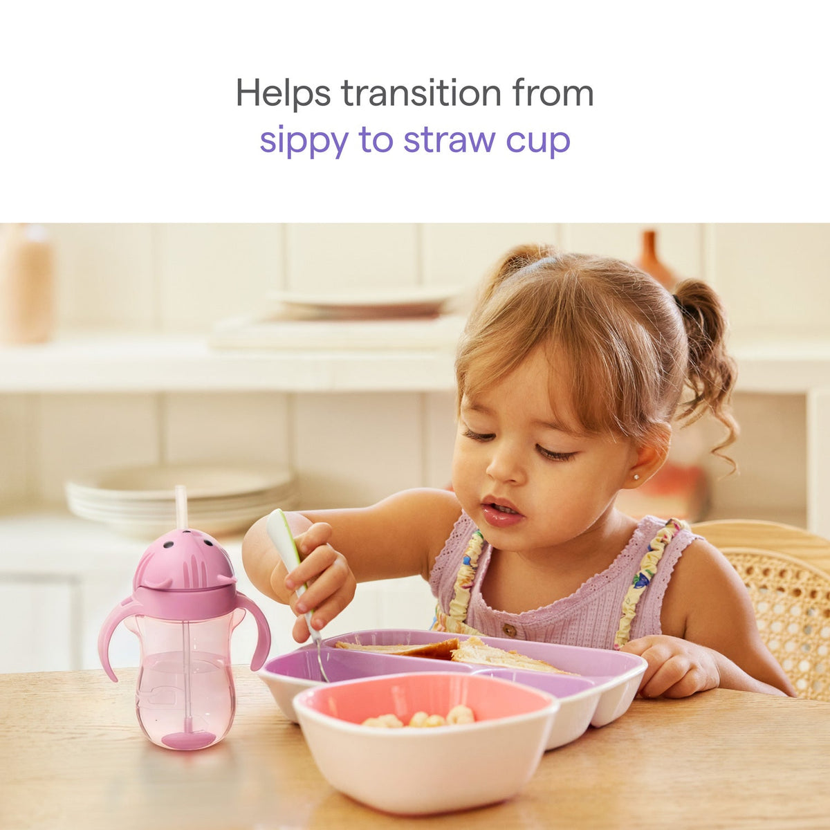 Any Angle™ Weighted Straw Cat Cup