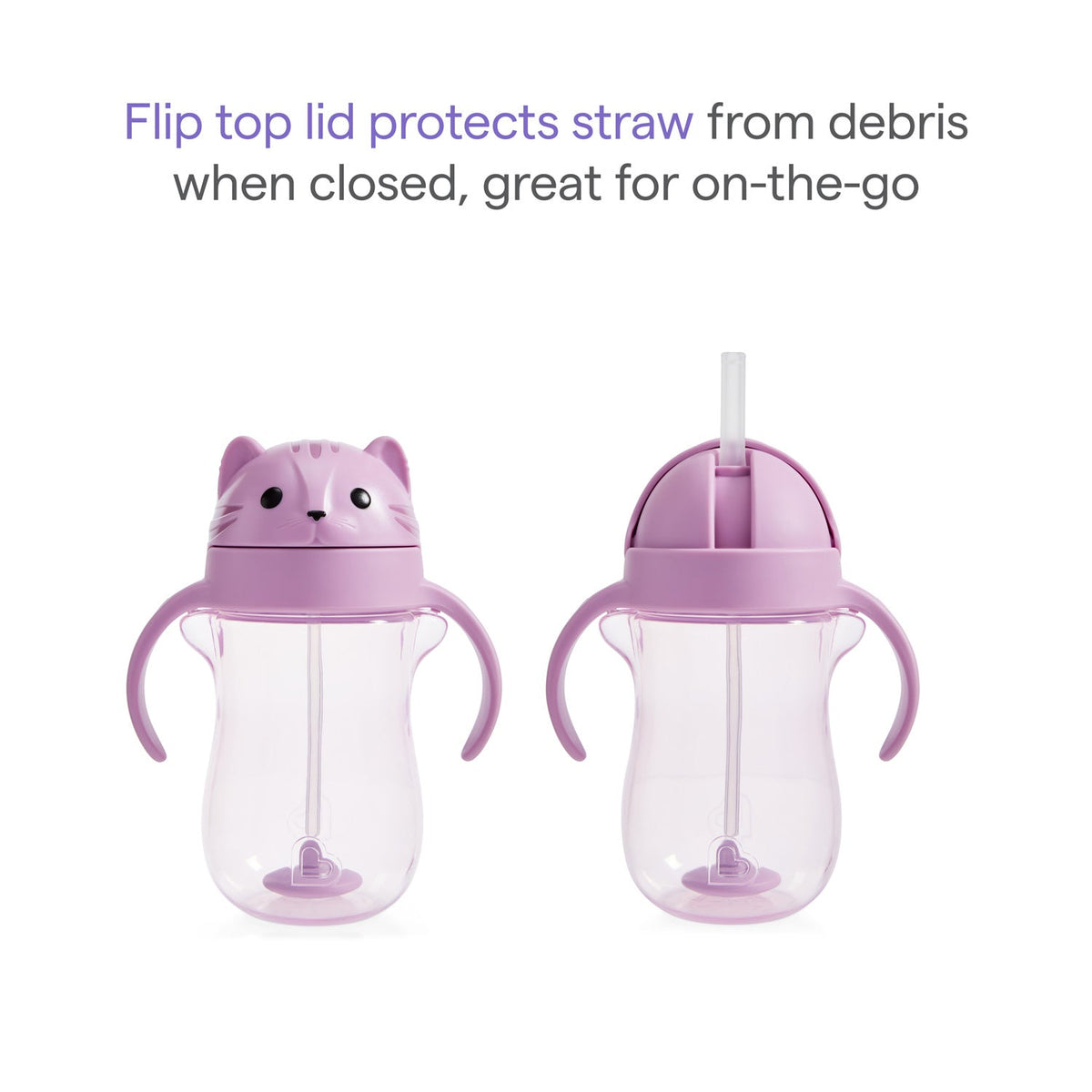 Any Angle™ Weighted Straw Cat Cup