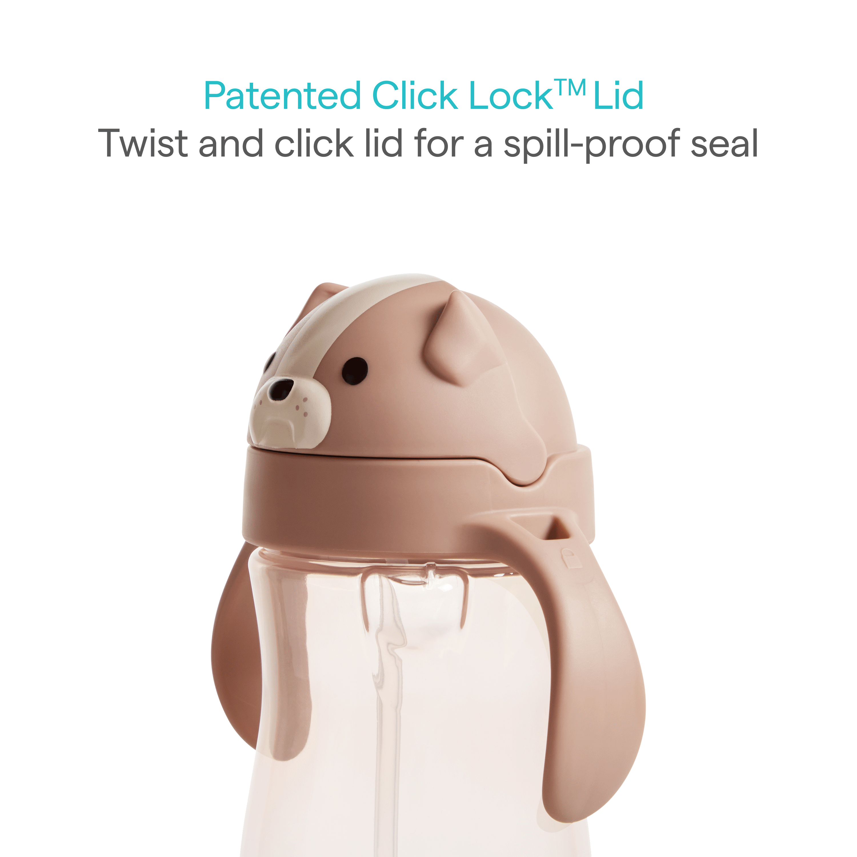 Any Angle™ Weighted Straw Dog Cup