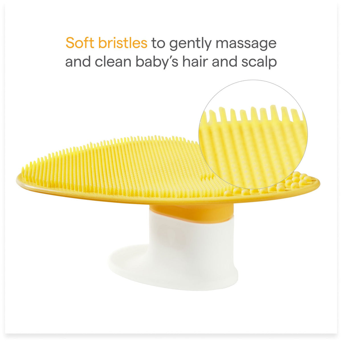 Squeeze & Scrub™ Silicone Brush with Soap Dispenser