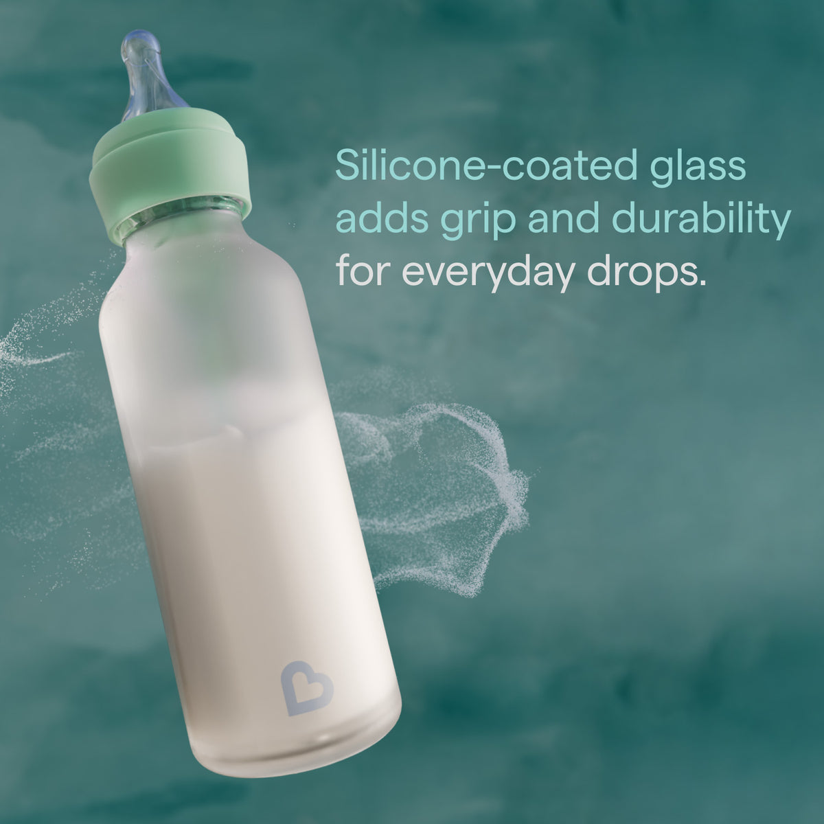 Bond® Silicone Glass Bottle, 2pk